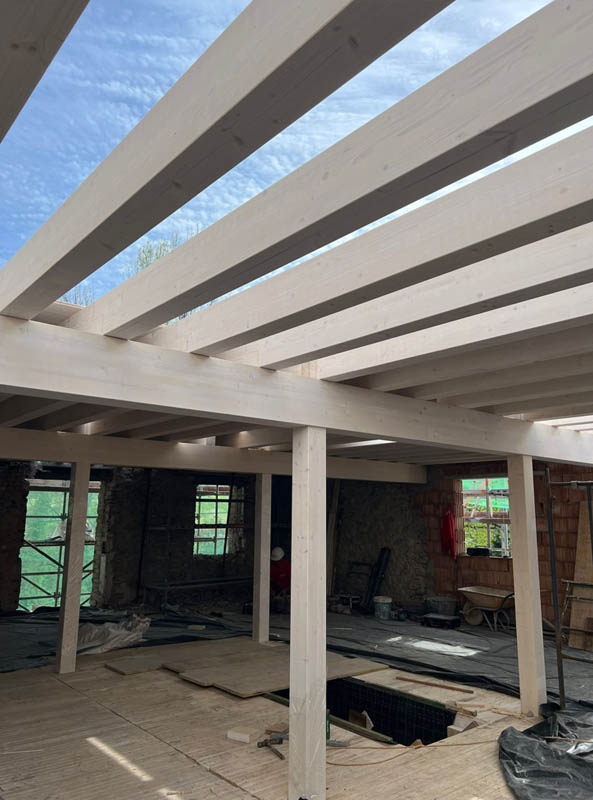 plataforma de madera