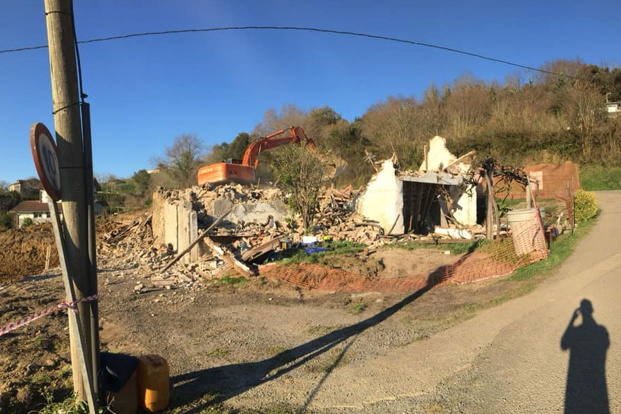 proceso demolición vivienda