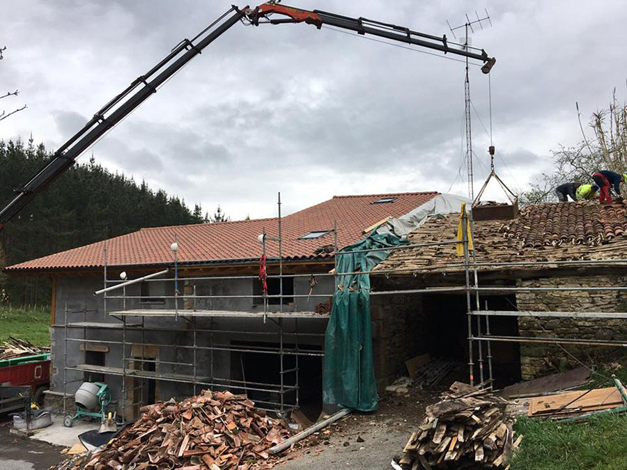 proceso remodelación tejado