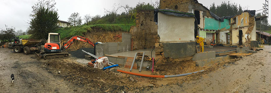 proceso de reconstrucción vivienda