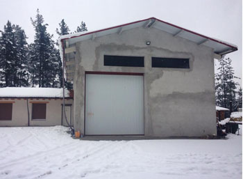 Pabellón estructura hormigón