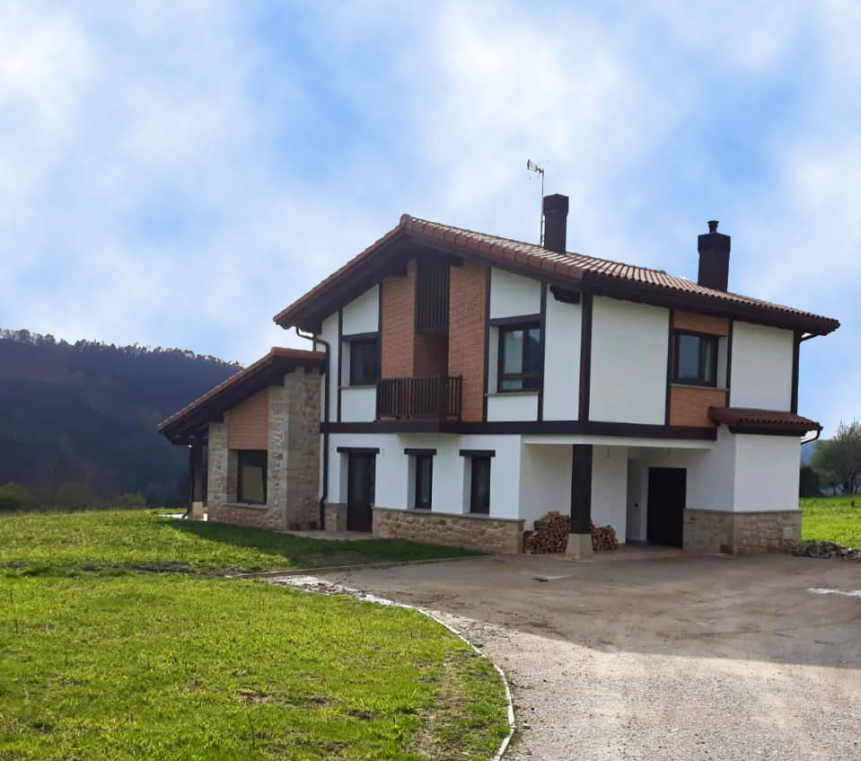 exterior caserío vasco