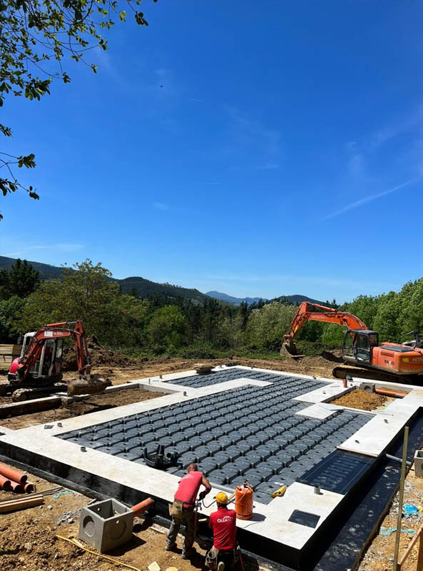 proceso de cimentación vivienda